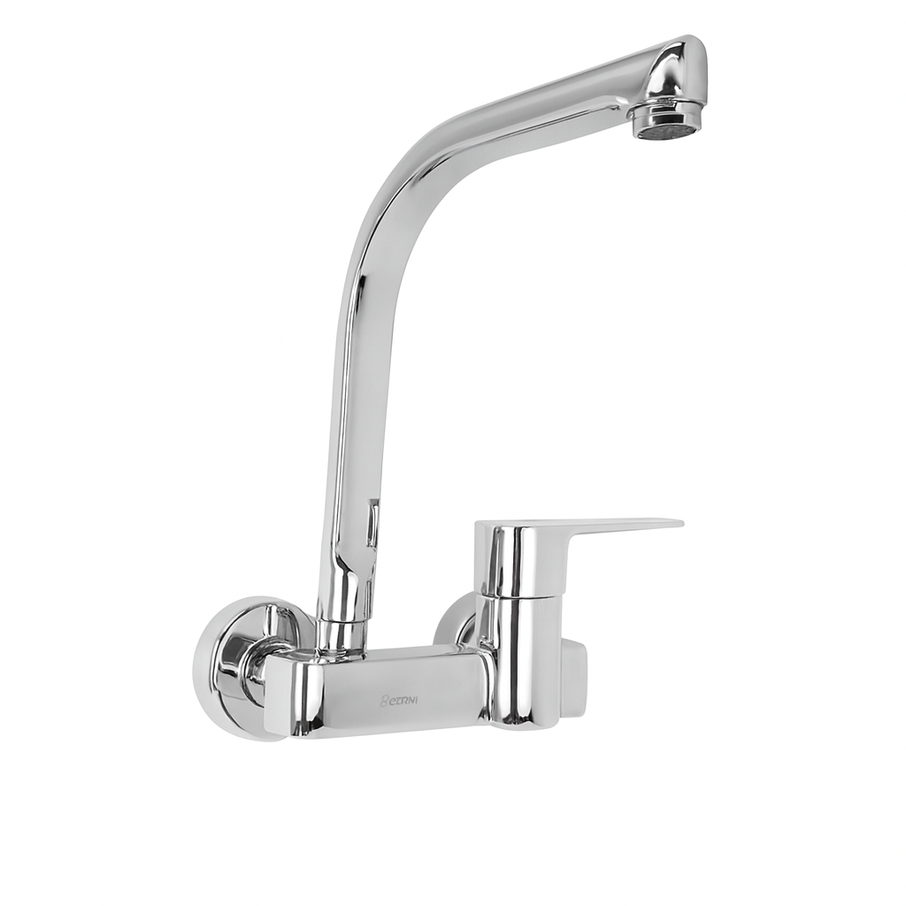 Rivana Turkey Chrome Wall Sink Mixer – Tiger TGR-404