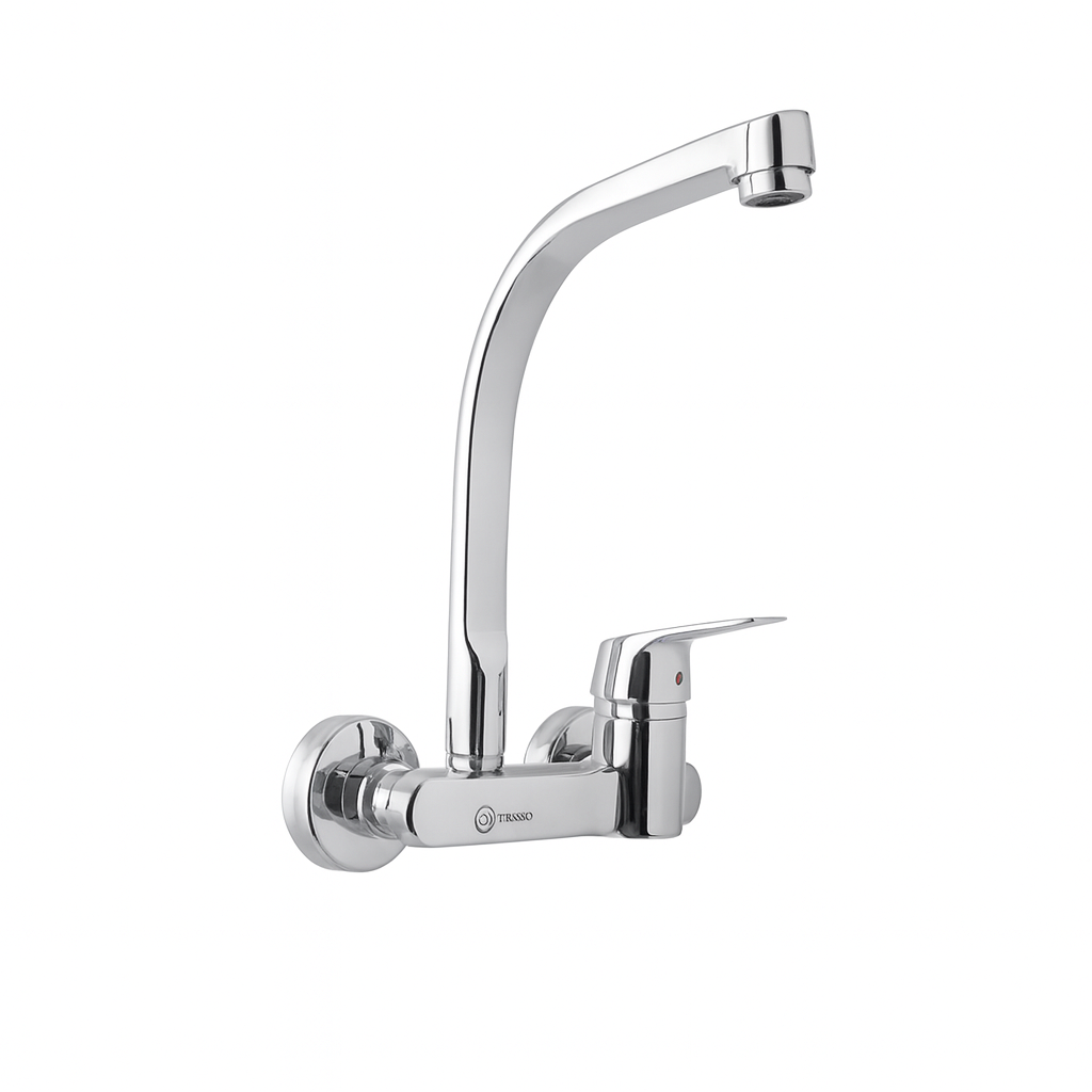 S-00395 RIVANA FIT TURKEY TS SINK MIXER WALL BEYRUT-BRT-412 CHROME - N/A 1/1