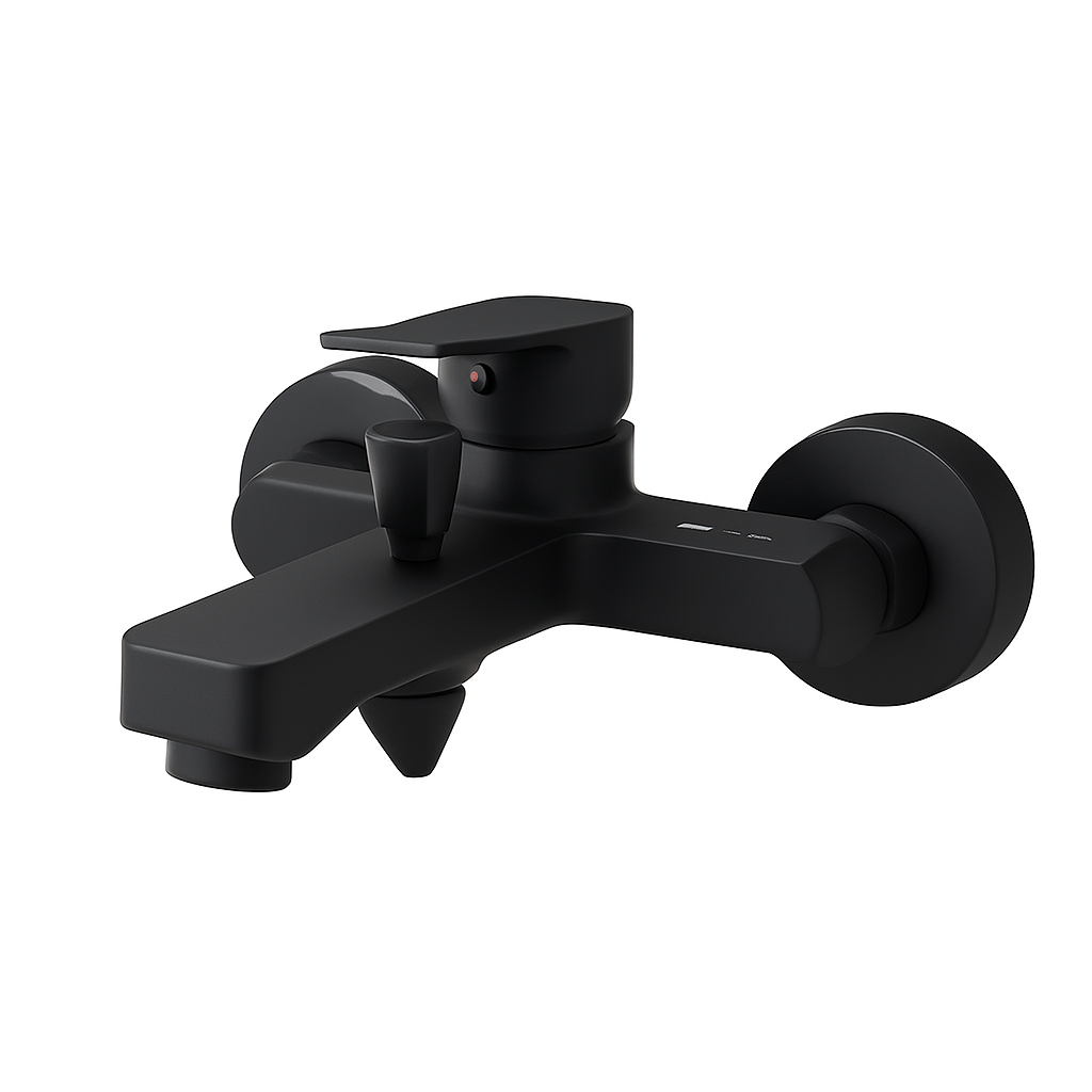 Rivana Turkey Black Bath Mixer – Piramit PRT-100-B