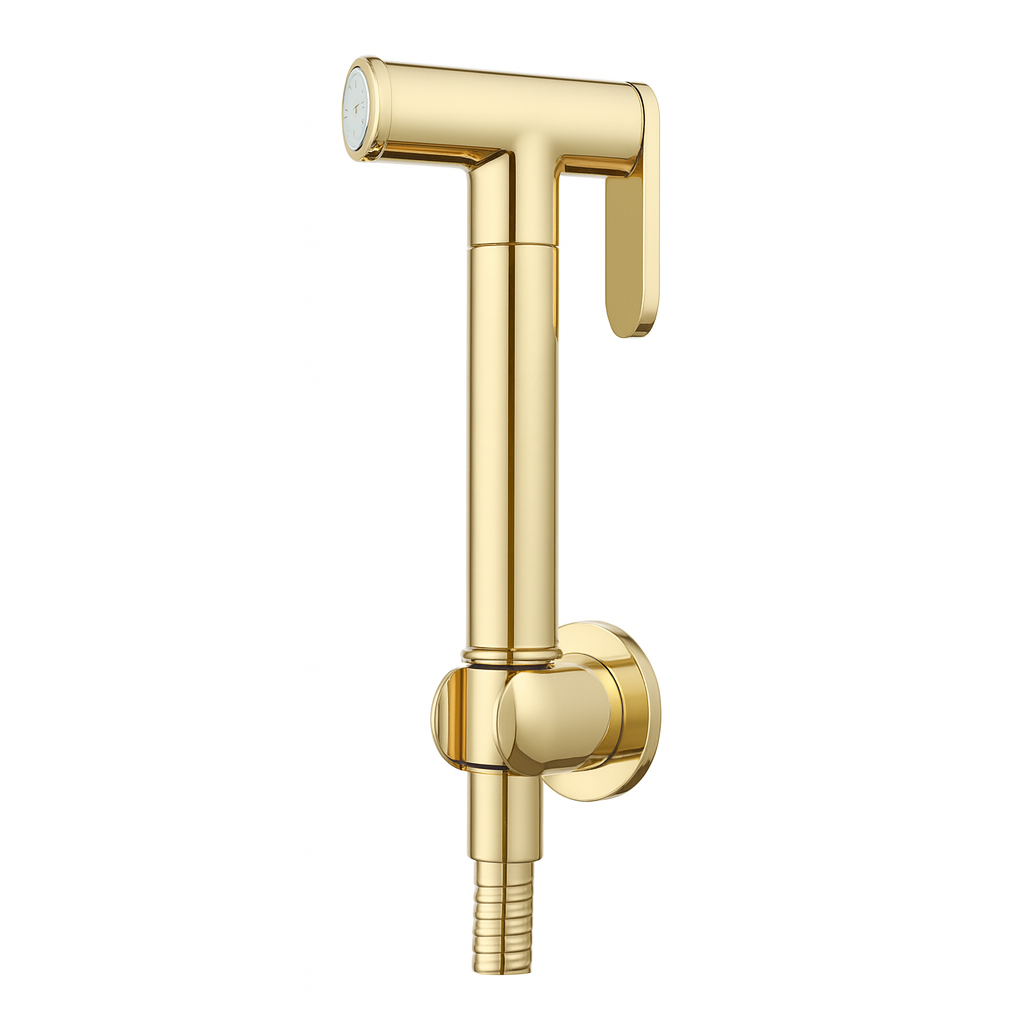 Rivana Turkey Chrome Brass Round Shattaf – STF-02