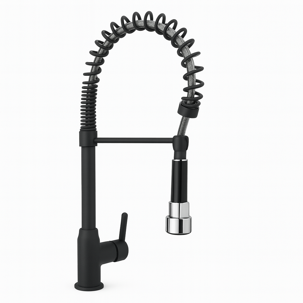 S-00395 RIVANA FIT TURKEY TS SINK MIXER TWO-WAYS SEDEF INDUSTRIAL-IND-101-B BLACK - N/A 1/1