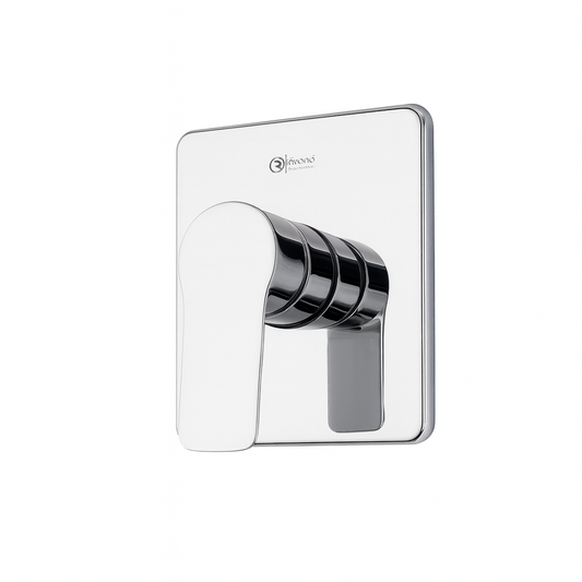 Rivana Turkey Chrome Single Square Concealed Shattaf Set – CND-101-1S