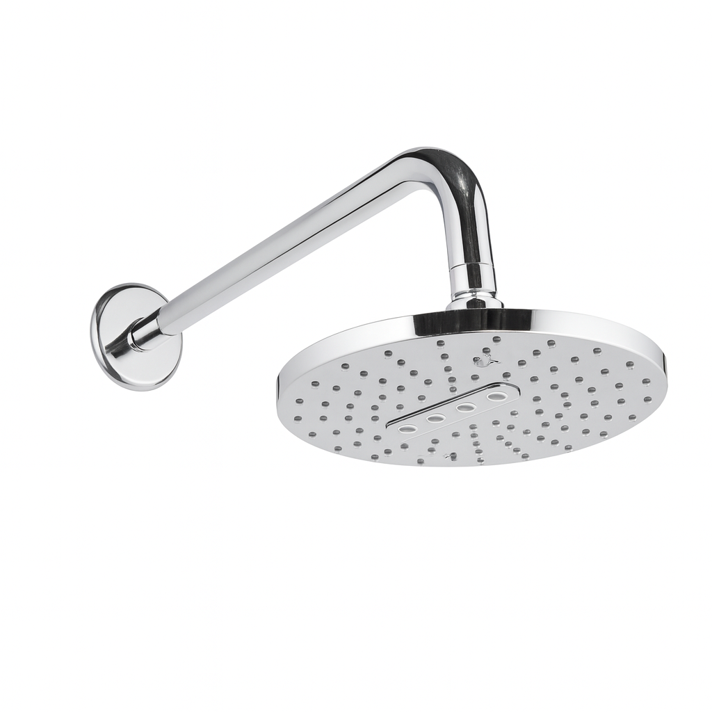 Rivana Fit Turkey 2-Ways Round Consil Shower Set Luna CND-102 R Set Chrome – S-00395