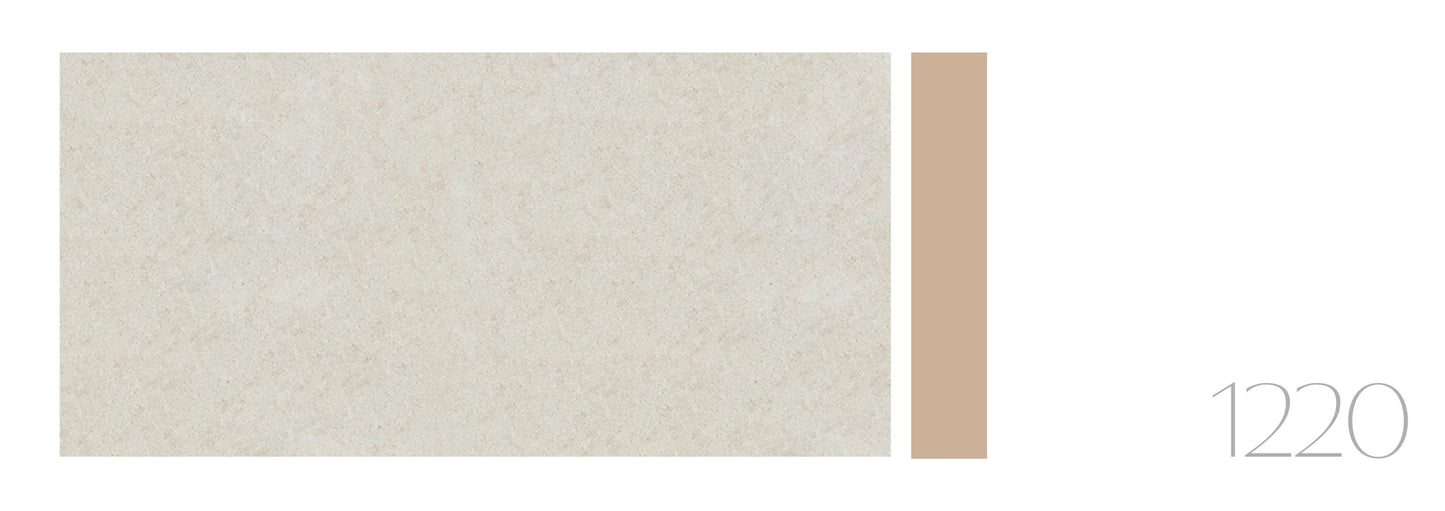 VINC CASPER  24X48 GREY/IVORY DOTS POLISH