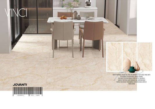 VINCI JOVANTI 24X48 BEIGE/BROWN POLISH