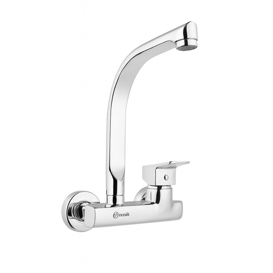 Rivana Turkey Chrome Wall Sink Mixer – Kardelen KRD-404