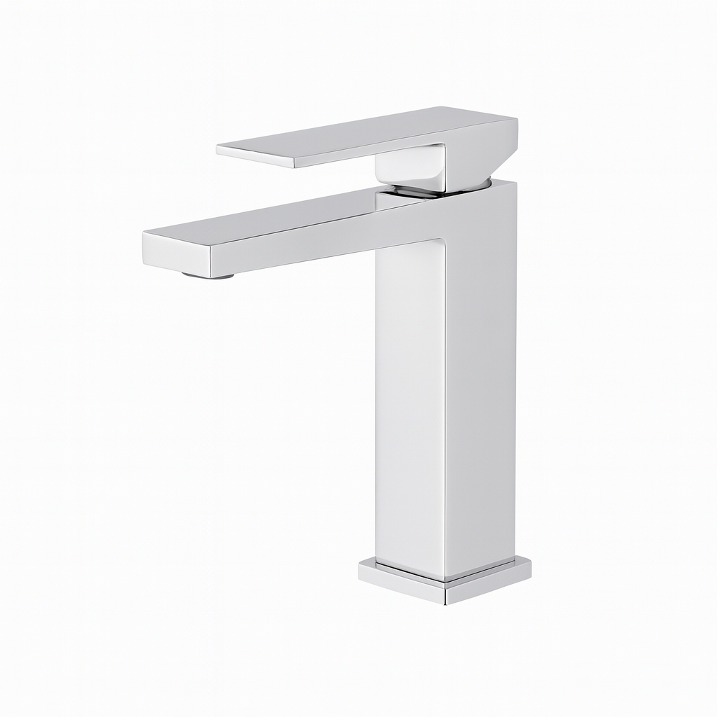 FIORE FIT FIORE TS BASIN MIXER W/O POP UP WASTE KUBE-100CR8516 CHROME - N/A 1/1