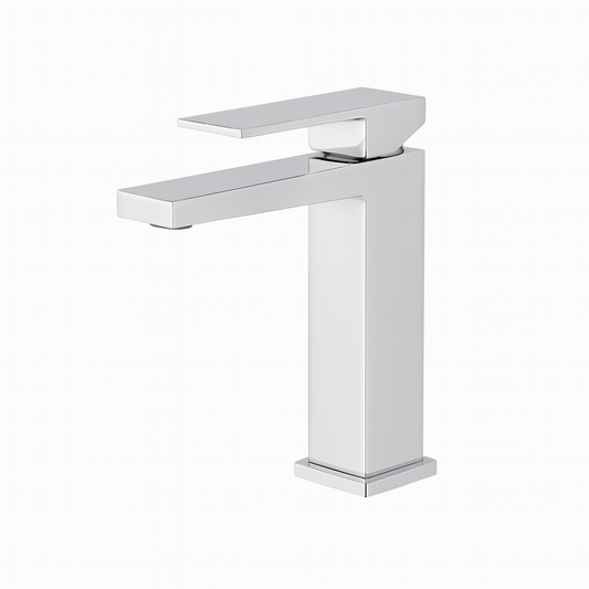 FIORE FIT FIORE TS BASIN MIXER W/O POP UP WASTE KUBE-100CR8516 CHROME - N/A 1/1