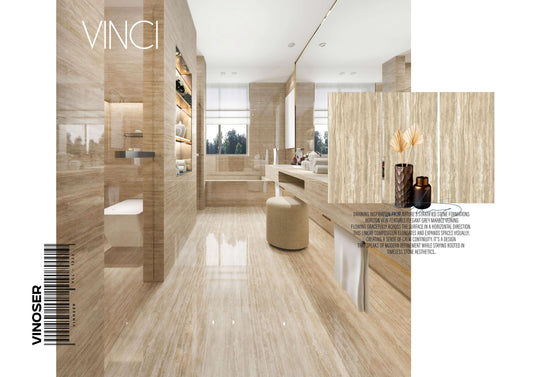 VINCI VINOSER  24X48  BEIGE/IVORY  POLISH