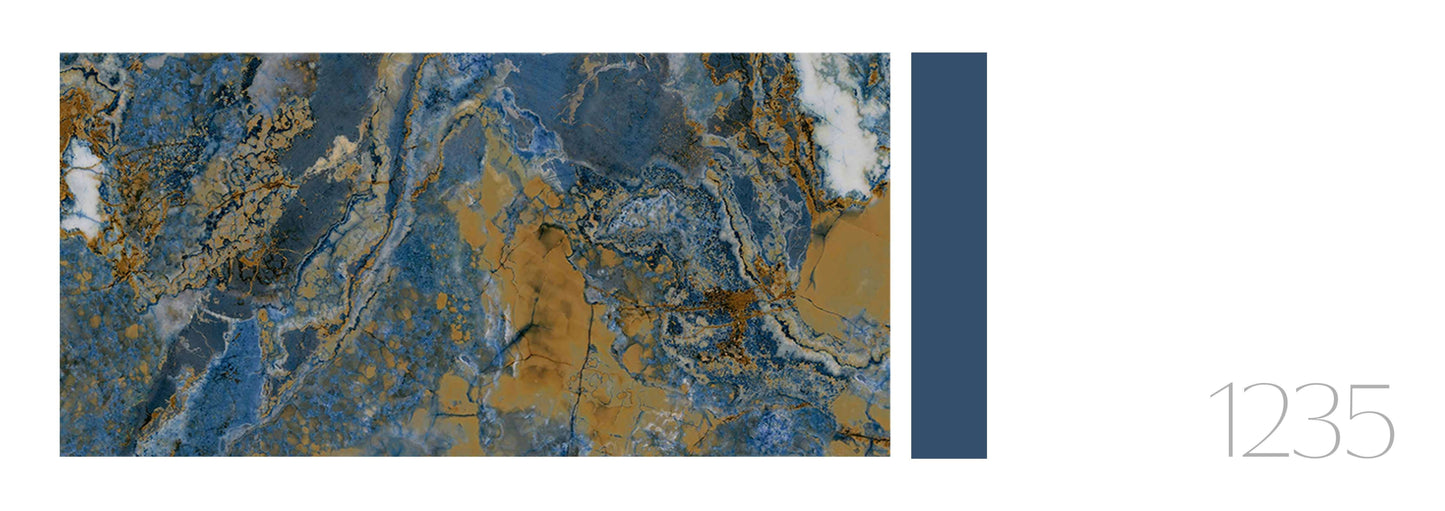 VINCI SEA BREEZE 24X48 BLUE/BROWN MARBLE POLISH