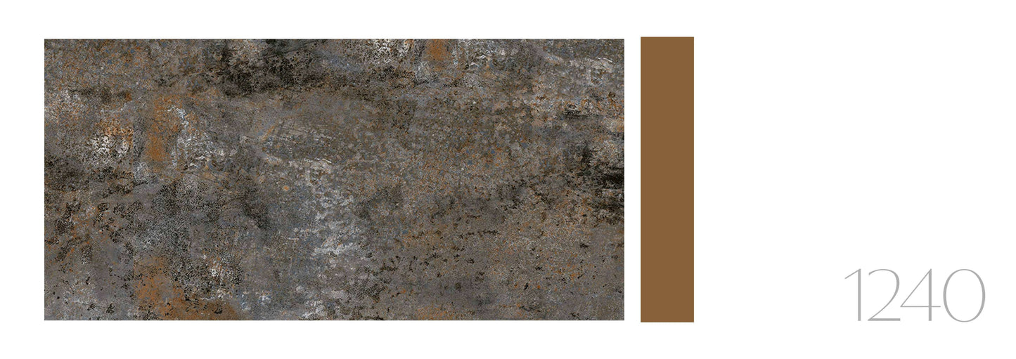 VINCI GRUNGER 24X48 BROWN/BLACK POLISH