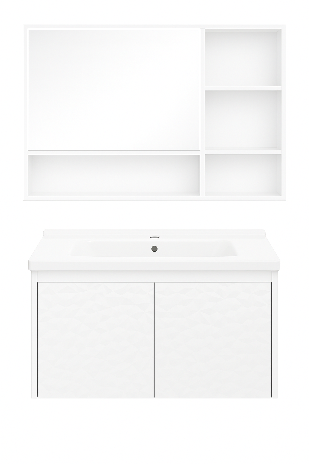 S-00468 POPULAR ACC POPULAR VANITY VANITY PVC CABNIT E-021 - - N/A 1/1 32-Inch