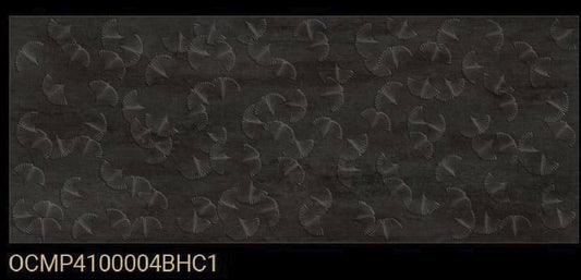 Color swatch for Ocean Ceramics wall tiles with various brown and black glaze finishes.