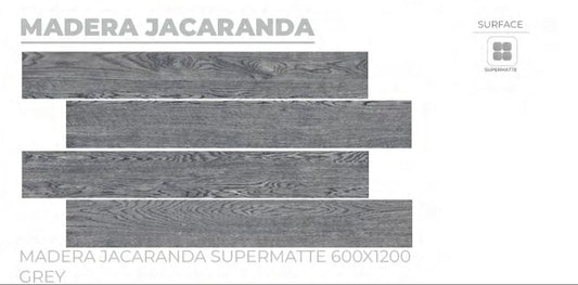 24X48 ORIENT TILE ORIENT FLOOR TS FLOOR MADERA JACARANDA (GREY) BLUE/BLACK WOOD MATT