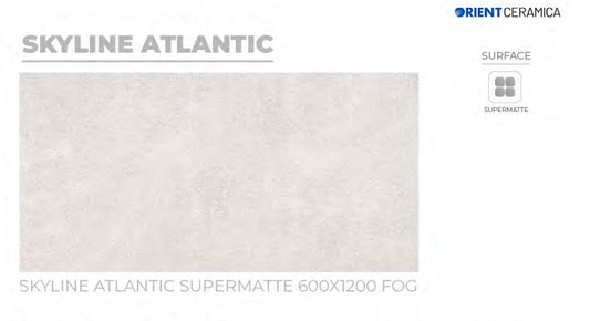 24X48 ORIENT TILE TS FLOOR SKYLINE ATLANTIC SM SG L BEIGE TEXTURE MATT