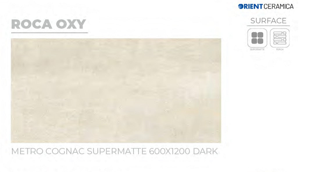 24X48 ORIENT TILE TS FLOOR ROCA OXY SM GREIGE TEXTURE MATT