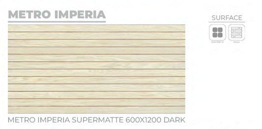 24X48 ORIENT TILE TS FLOOR METRO IMPERIA PH  IVORY WOOD LINE MATT