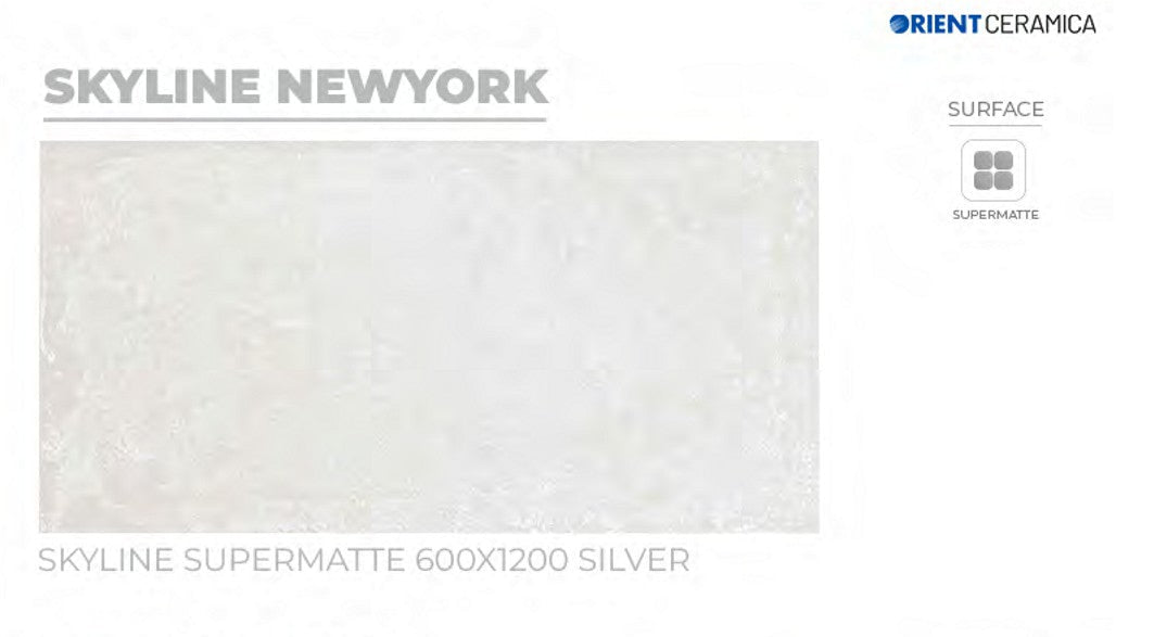 24X48 ORIENT TILE ORIENT FLOOR TS FLOOR SKYLINE NEWYORK SM SI L - TEXTURE MATT