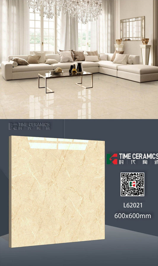 24X24 KSL TILE TIMES 24X24 TS FLOOR L-62021 BEIGE MARBLE TEXTURE
