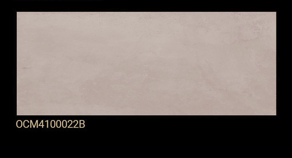 Tile pattern swatch with floral designs and text on a black background