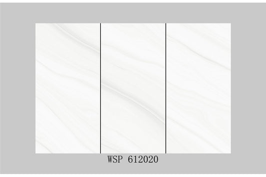 24X48 WOLSTONE TILE TS FLOOR WSP-612020 WHITE/GREY TEXTURE POLISH